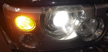 Thumbnail 2: 2006-2009 RANGE ROVER (L322) RIGHT HID XENON ADAPTIVE AFS HEADLIGHT LIGHT LAMP