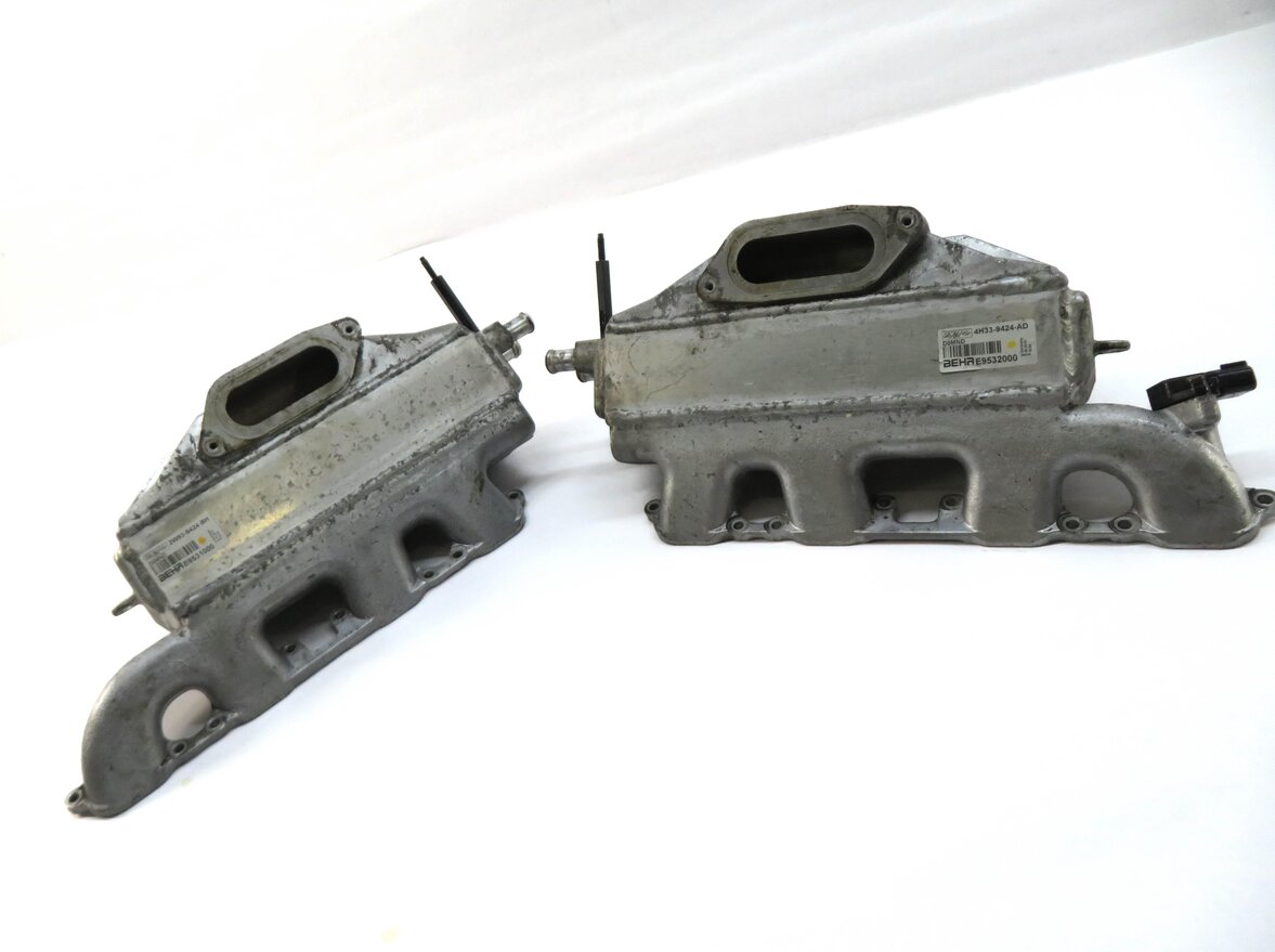 Thumbnail 1: 06-09 RANGE ROVER SPORT (L320 L322) 4.2L SUPER - INTAKE MANIFOLD INTERCOOLER SET