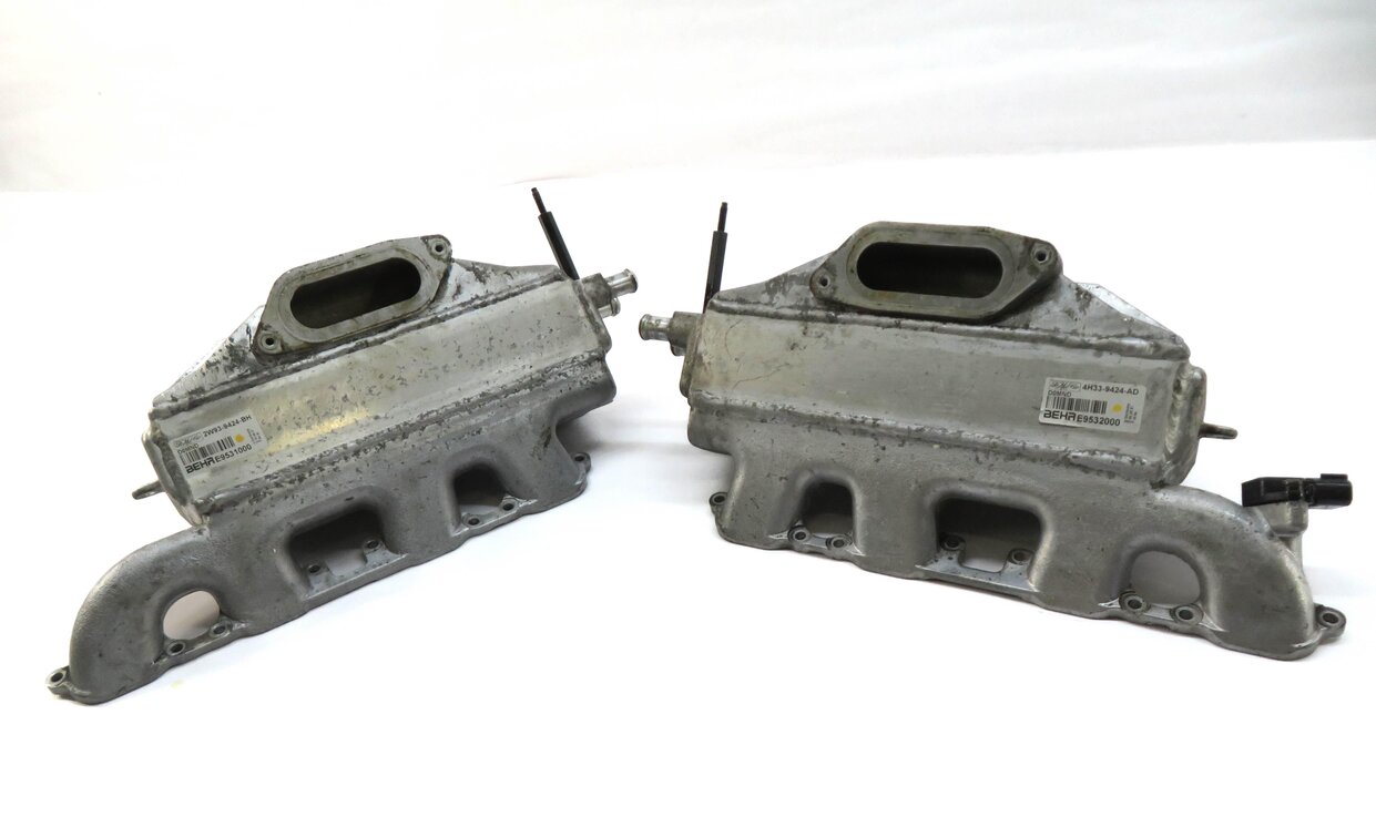 Thumbnail 2: 06-09 RANGE ROVER SPORT (L320 L322) 4.2L SUPER - INTAKE MANIFOLD INTERCOOLER SET