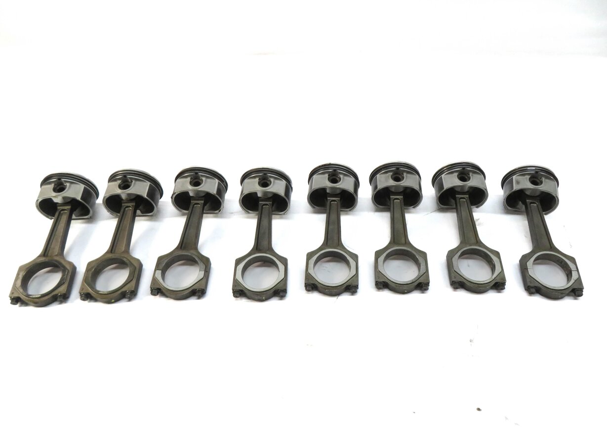 Thumbnail 4: 2006-2009 RANGE ROVER SPORT (L320 L322) 4.2L V8 SUPERCHARGED ENGINE PISTON SET-8