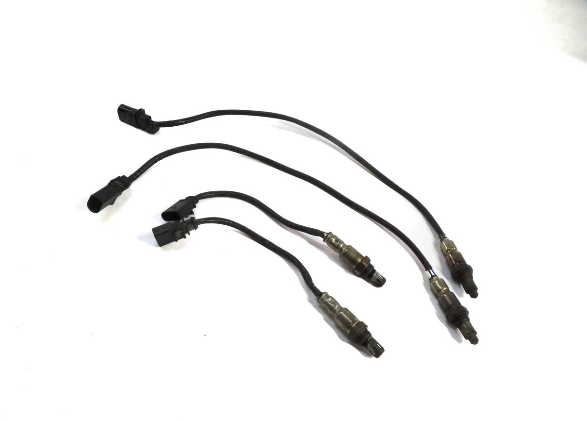 2017 AUDI Q7 (4M) 3.0. SUPER (CREC) PRE & POST CAT O2 OXYGEN SENSOR SET OF 4