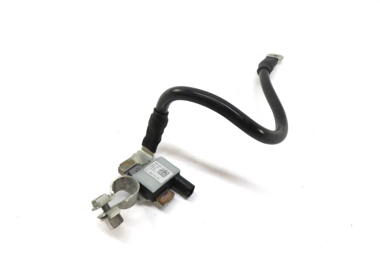 2017 AUDI Q7 (4M) NEGATIVE BATTERY CABLE w/ TERMINAL & IBS MODULE