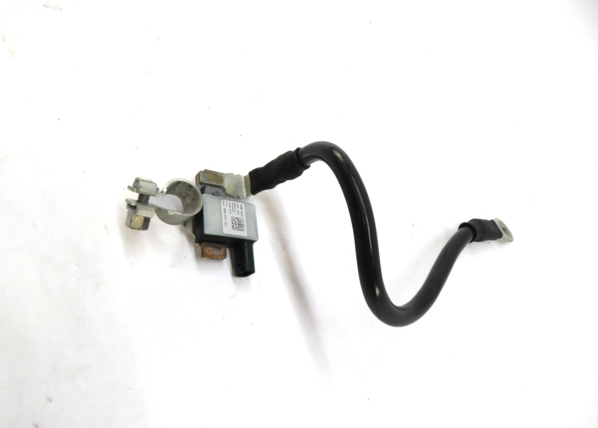Thumbnail 2: 2017 AUDI Q7 (4M) NEGATIVE BATTERY CABLE w/ TERMINAL & IBS MODULE