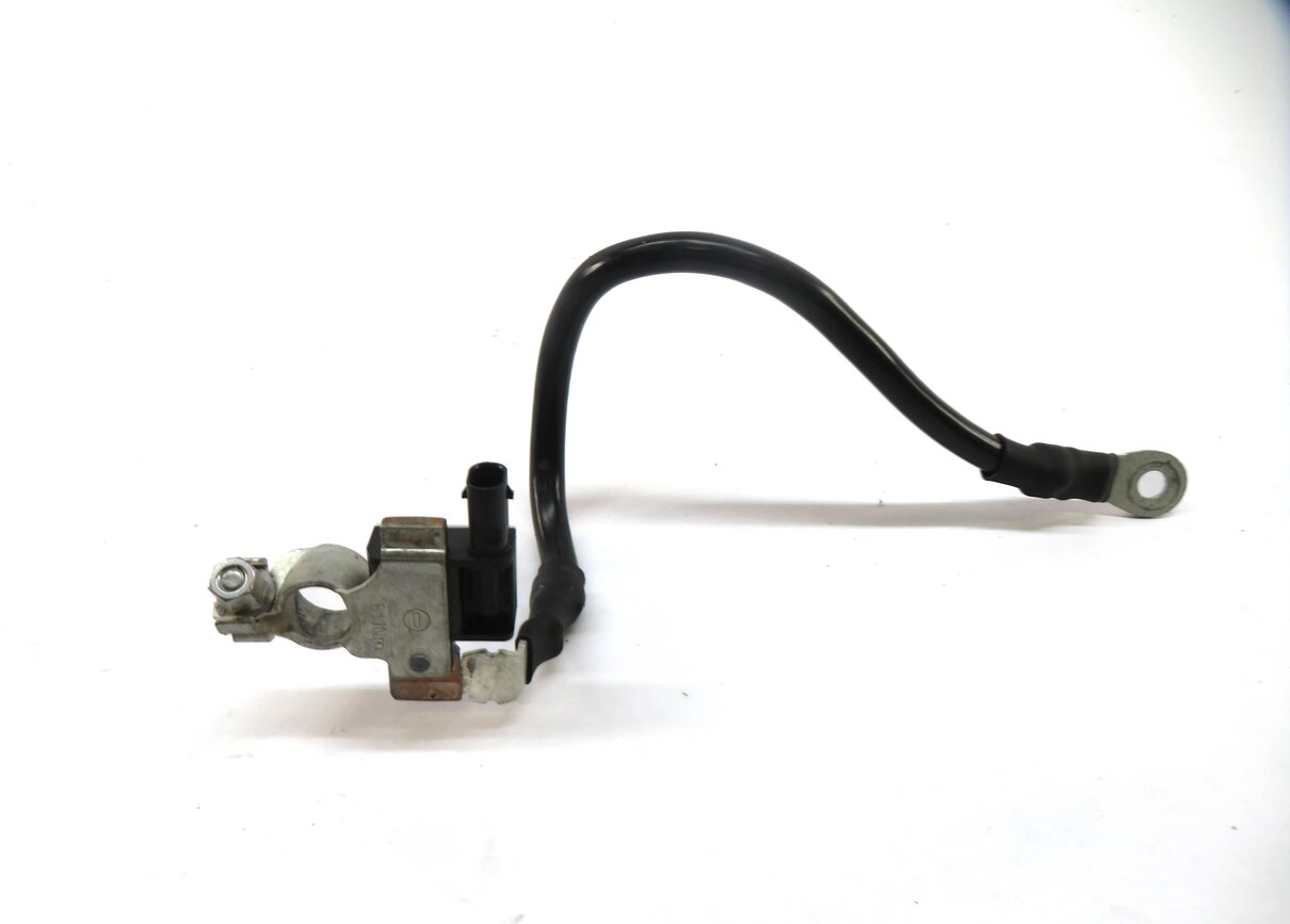 Thumbnail 3: 2017 AUDI Q7 (4M) NEGATIVE BATTERY CABLE w/ TERMINAL & IBS MODULE