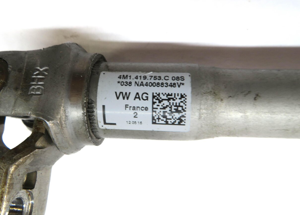 Thumbnail 5: 2017 AUDI Q7 (4M) STEERING COLUMN INTERMEDIATE U-JOINT SHAFT