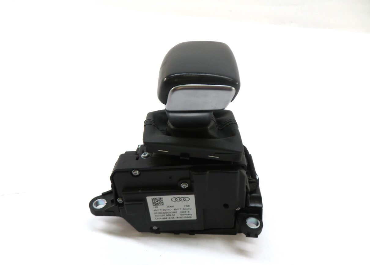 Thumbnail 4: 2017-2019 AUDI Q7 (4M) AUTO TRANSMISSION GEAR SHIFTER ASSEMBLY (BLACK LEATHER)