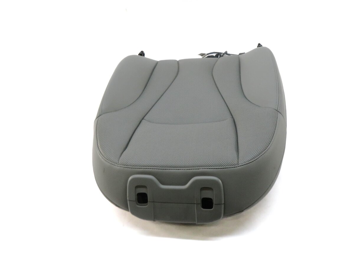 Thumbnail 3: 17-20 AUDI Q7 4M FRONT RIGHT PASSENGER UPPER TOP HEATED VENTED SEAT CUSHION GRAY