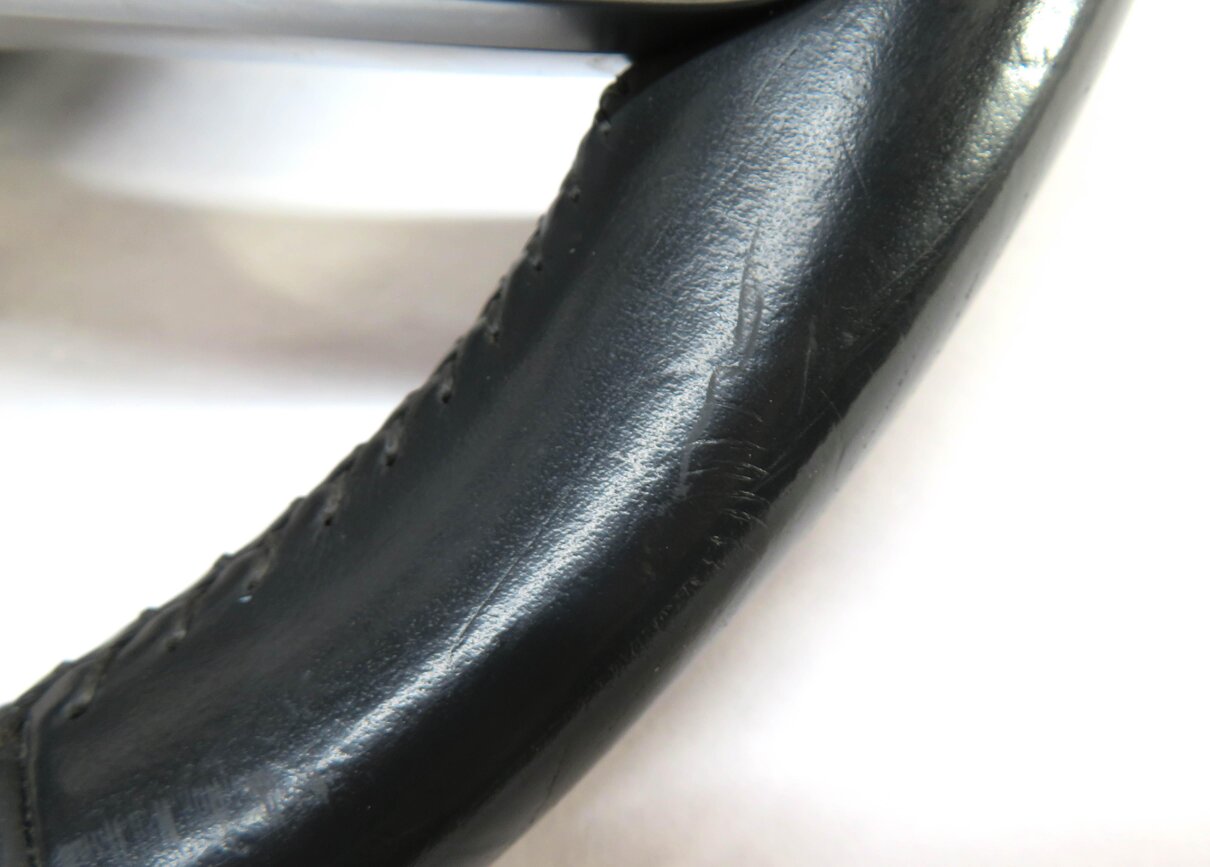 Thumbnail 6: 17-19 AUDI Q7 4M 3 SPOKE SPORT STEERING WHEEL w/ SHIFT PADDLES & SWITCHES BLACK