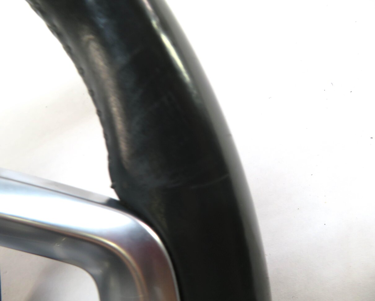 Thumbnail 7: 17-19 AUDI Q7 4M 3 SPOKE SPORT STEERING WHEEL w/ SHIFT PADDLES & SWITCHES BLACK
