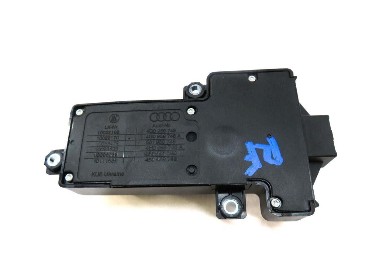 Thumbnail 6: 17 AUDI Q7 (4M) FRONT RIGHT PASSENGER SEAT ADJUST ADJUSTMENT SWITCH SET/2 BLACK