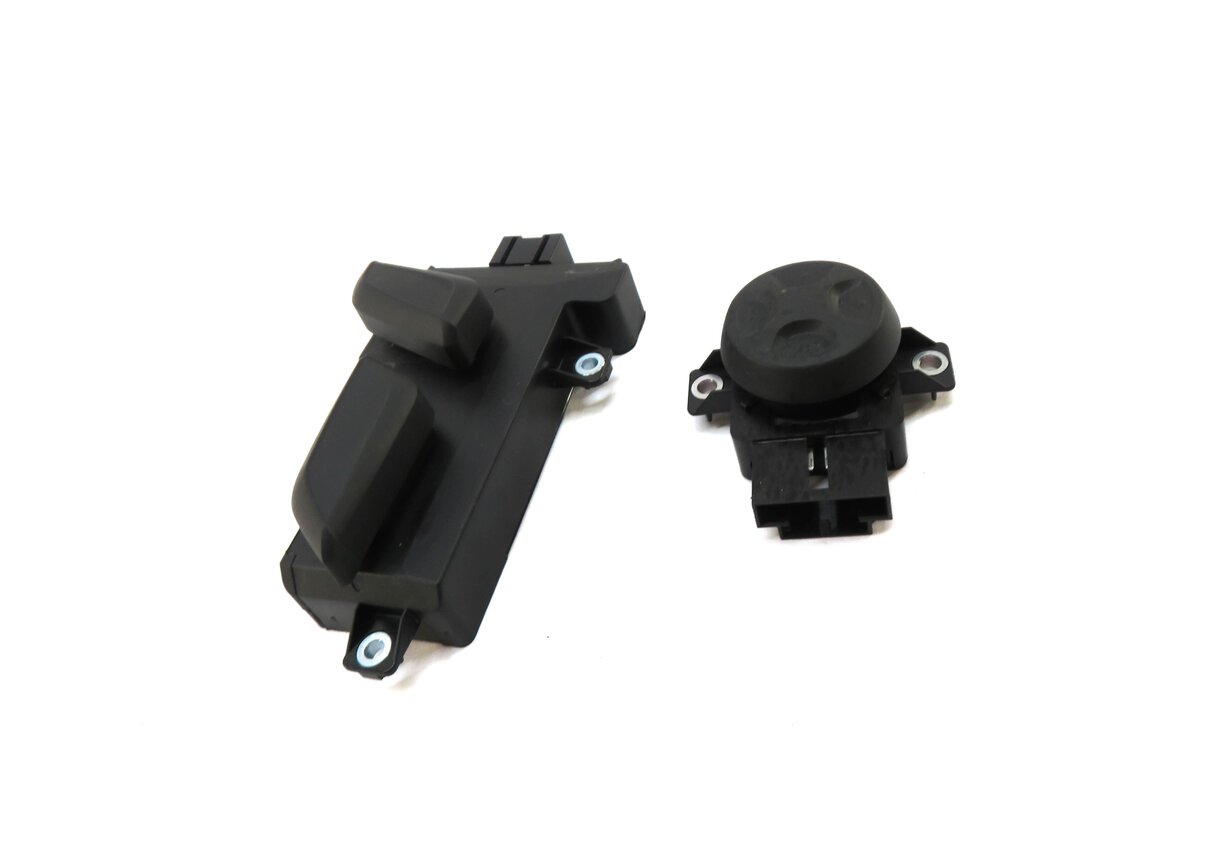 Thumbnail 2: 2017 AUDI Q7 (4M) FRONT LEFT DRIVER SEAT ADJUST ADJUSTMENT SWITCH SET/2 (BLACK)