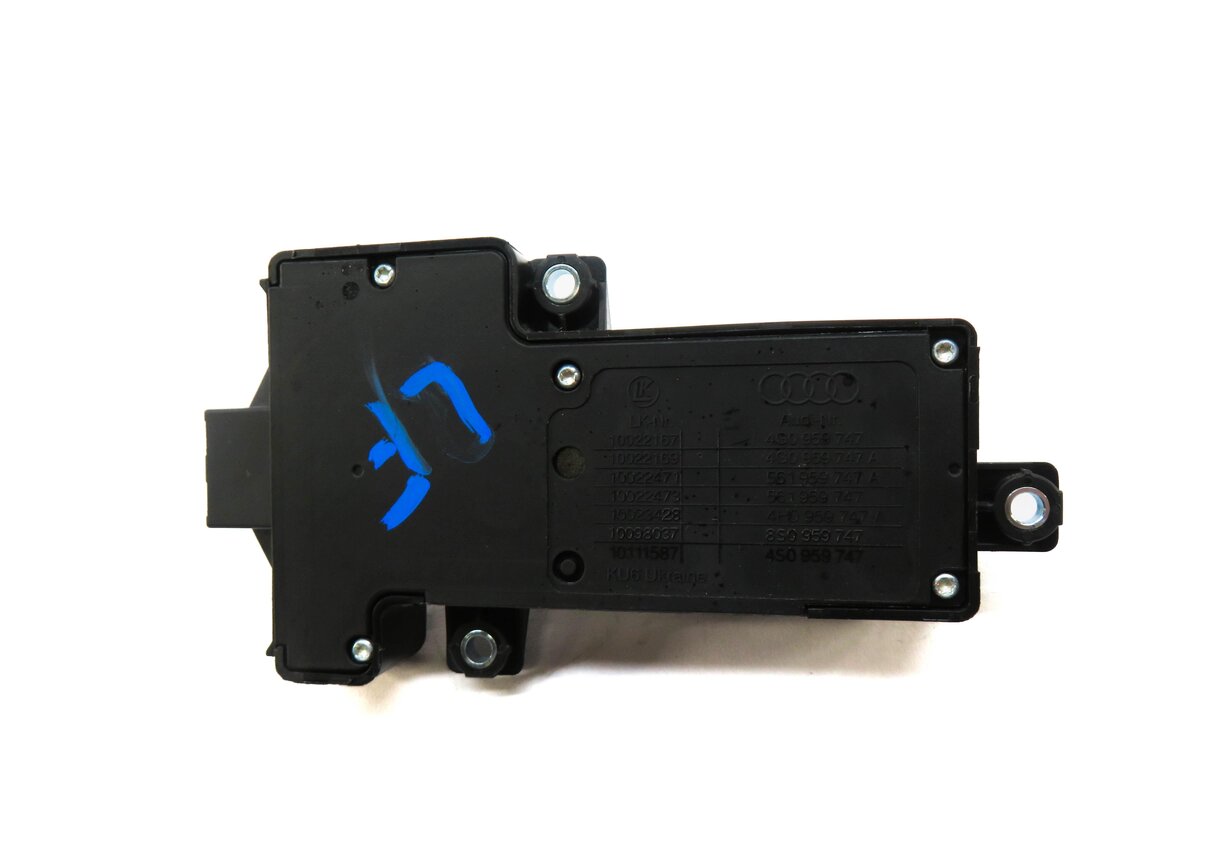 Thumbnail 7: 2017 AUDI Q7 (4M) FRONT LEFT DRIVER SEAT ADJUST ADJUSTMENT SWITCH SET/2 (BLACK)