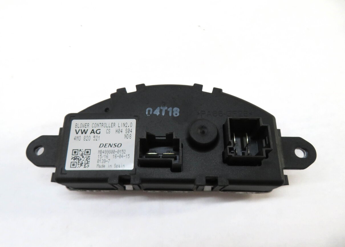 Thumbnail 3: 2017 AUDI Q7 (4M) REAR A/C HEATER BLOWER MOTOR FAN RESISTOR