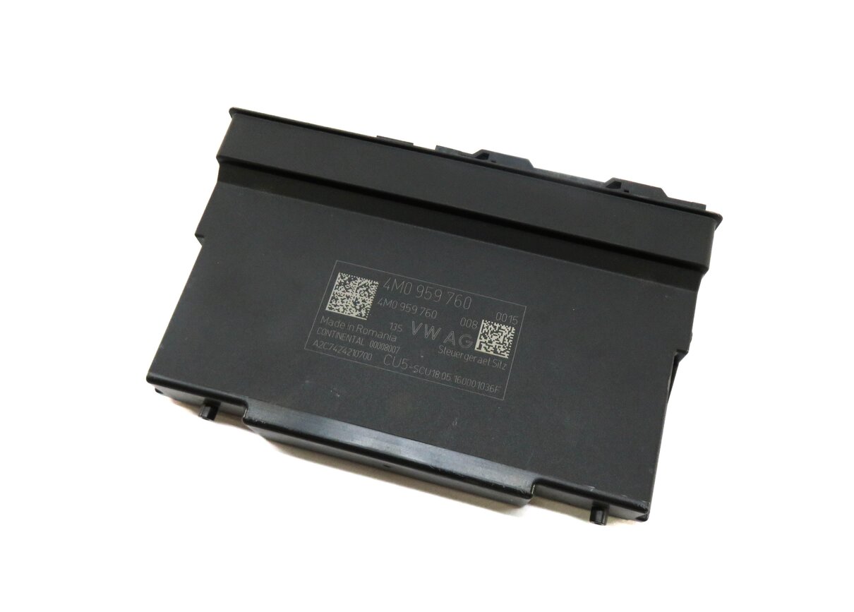 17-20 AUDI Q7 (4M) FRONT LEFT DRIVER SEAT BACKREST ADJUST CONTROL MODULE