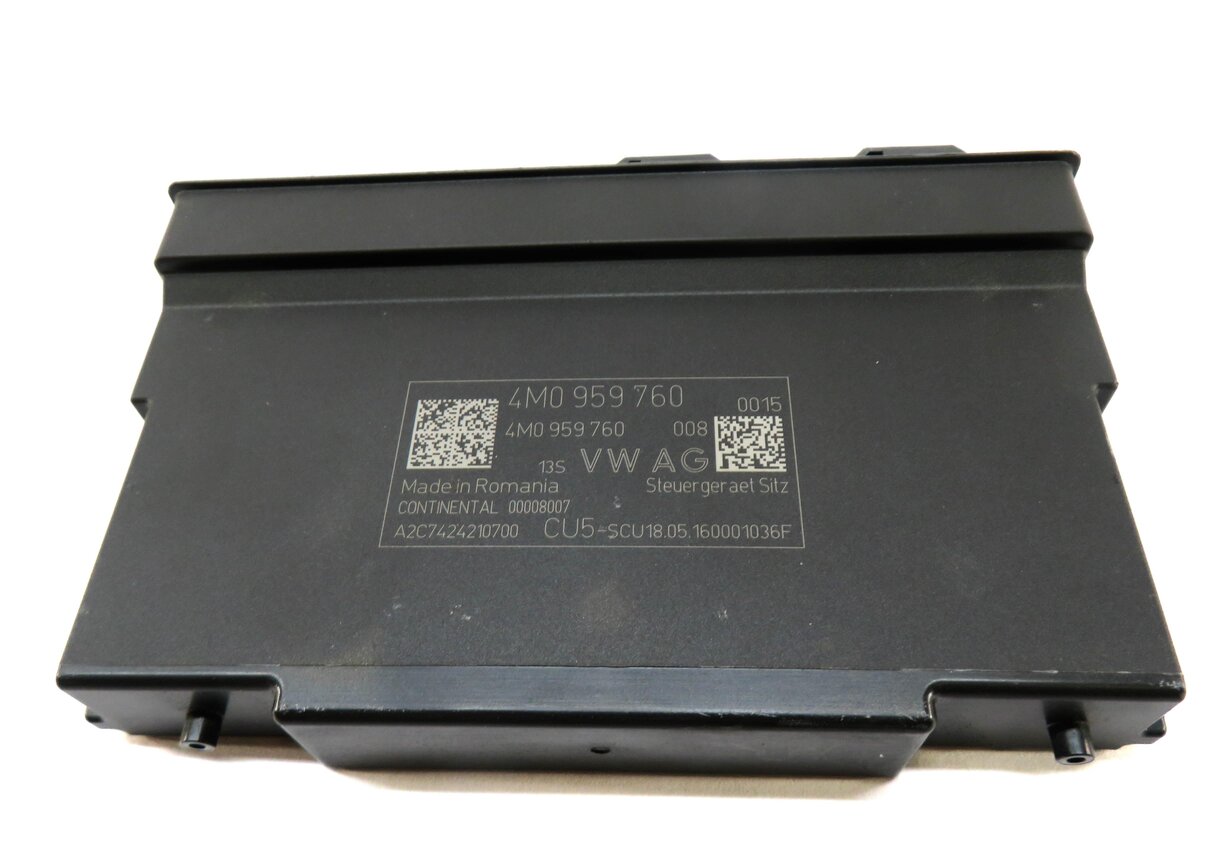Thumbnail 2: 17-20 AUDI Q7 (4M) FRONT LEFT DRIVER SEAT BACKREST ADJUST CONTROL MODULE