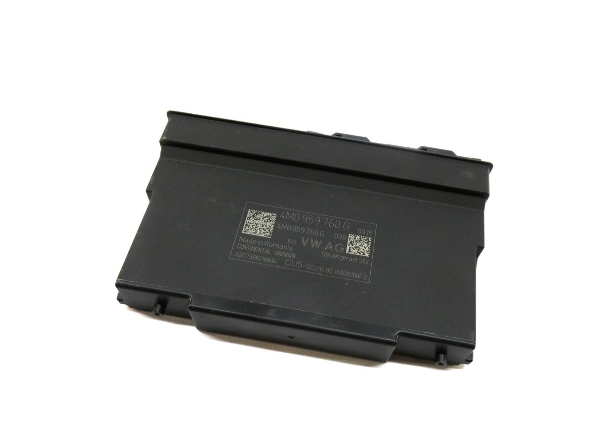 17-20 AUDI Q7 (4M) REAR 3RD THIRD ROW SEAT BACKREST ADJUST CONTROL MODULE