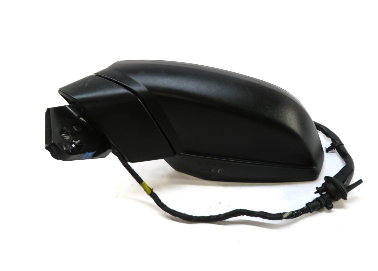 Thumbnail 6: 17-19 AUDI Q7 4M FRONT LEFT DRIVER DOOR MIRROR BLIND SPOT AUTODIM HEATED (GRAY)