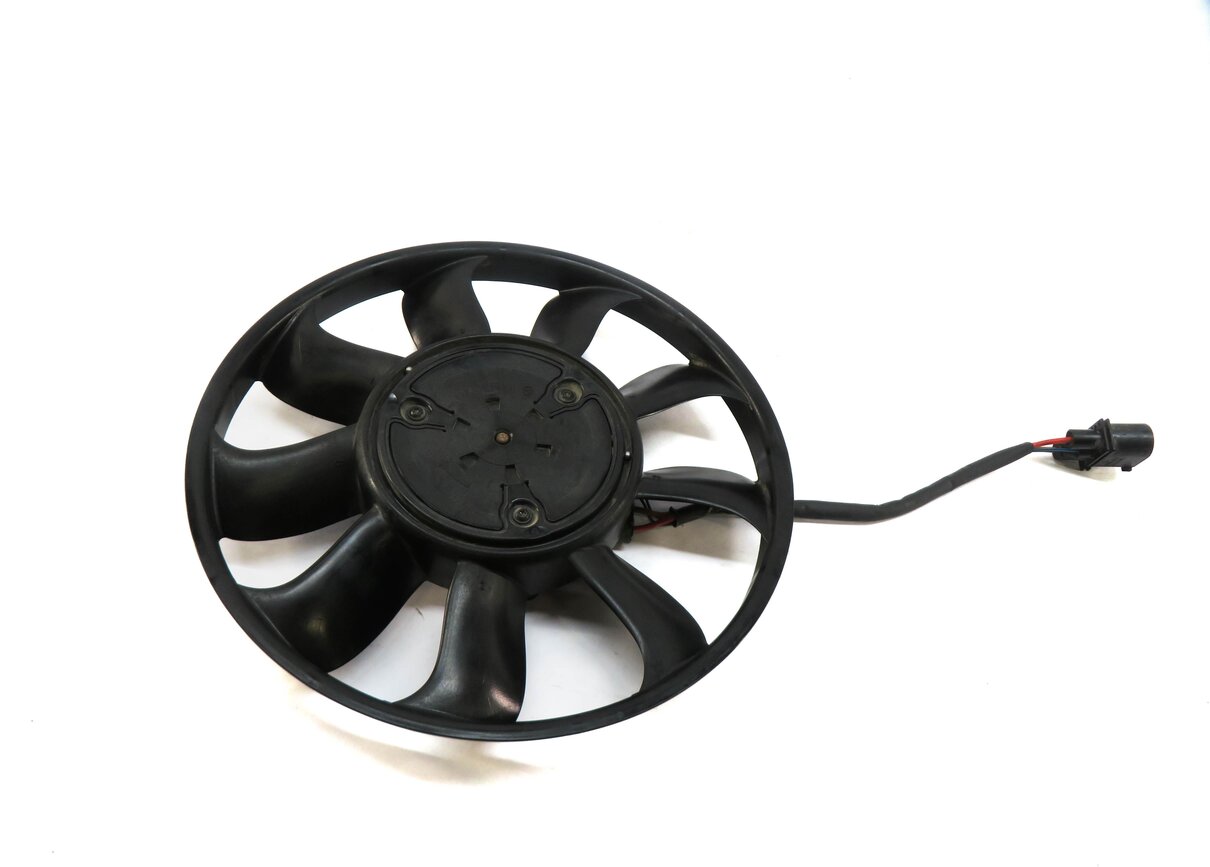 Thumbnail 2: 17-22 AUDI Q7 (4M) 3.0L SUPER ENGINE LEFT RADIATOR COOLING FAN BLADE & MOTOR