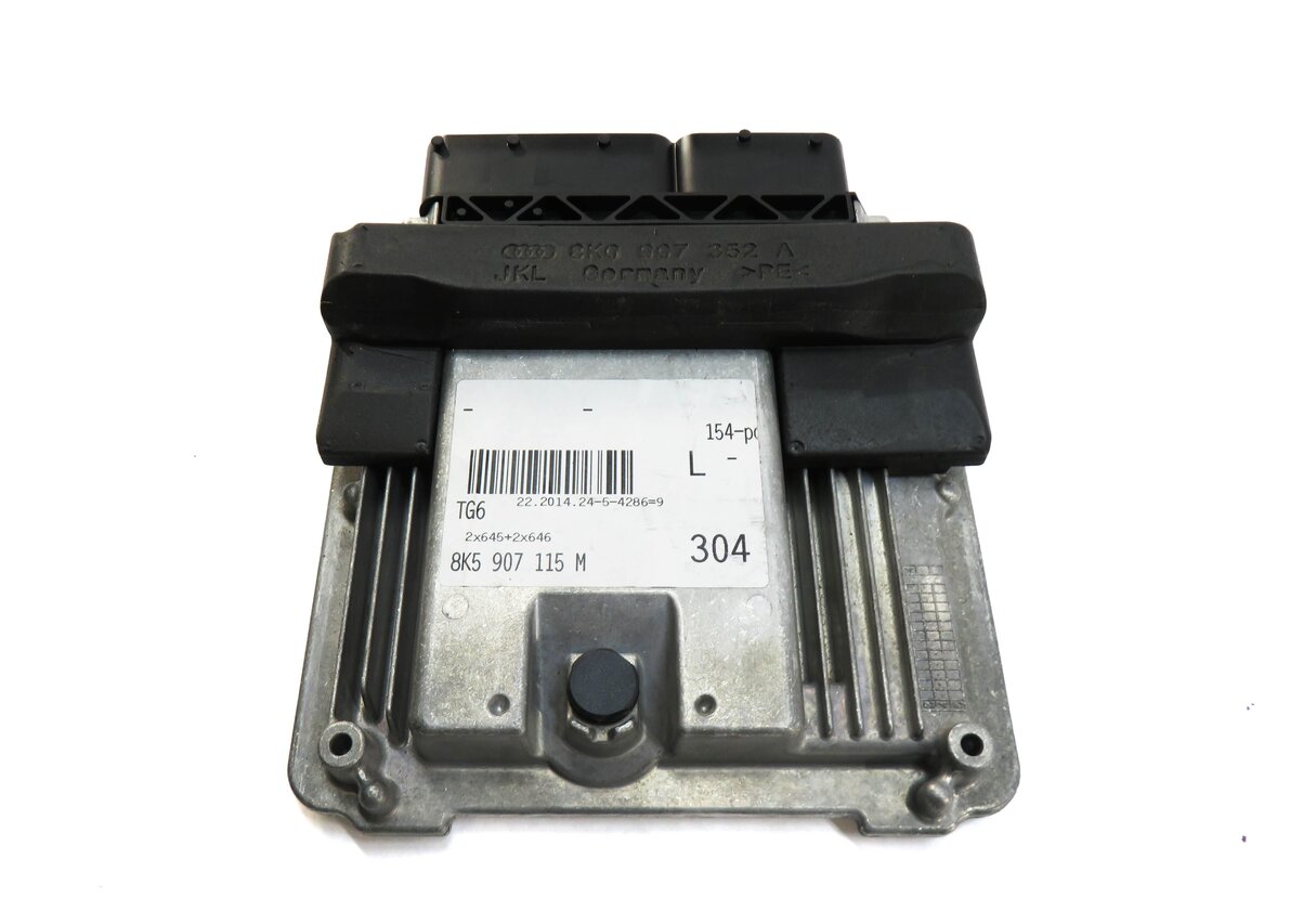 Thumbnail 6: 2015 AUDI A4 (B8 8K) 2.0L CAED TURBO ENGINE ECM BCM IMMOBILIZER MODULE KEY SET