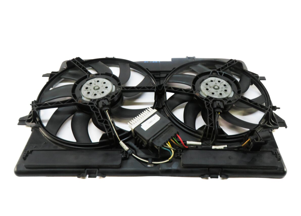 Thumbnail 5: 2009-2017 AUDI A4 A5 Q5 S4 (B8 8T 8R) 2.0L / 3.0L / 3.2L - RADIATOR COOLING FAN