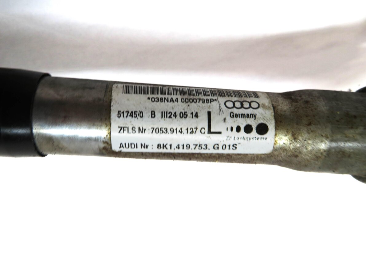 Thumbnail 5: 15 AUDI A4 (B8 8K) FRONT LEFT AWD STEERING COLUMN LINKAGE U-JOINT SHAFT
