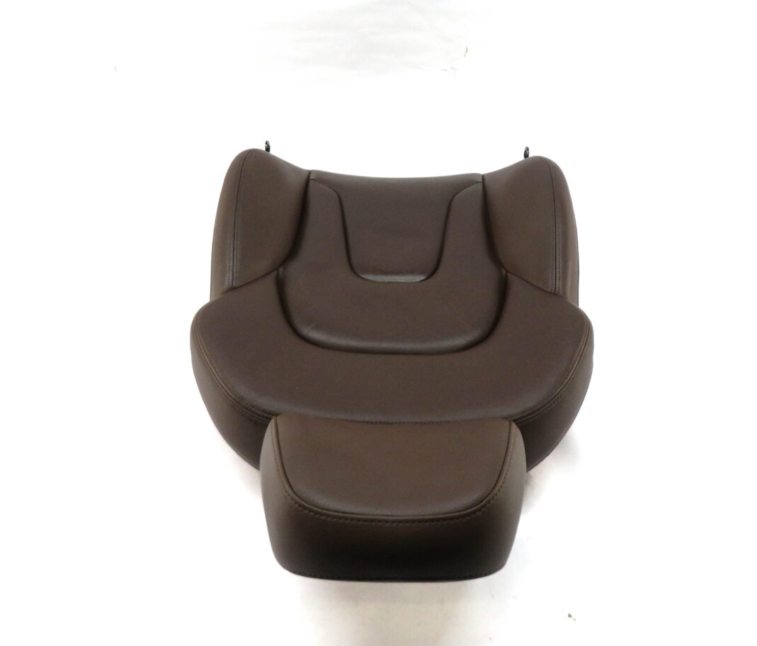 Thumbnail 4: 13-16 AUDI A4 (B8) FRONT RIGHT PASSENGER UPPER SEAT CUSHION (BROWN LEATHER)