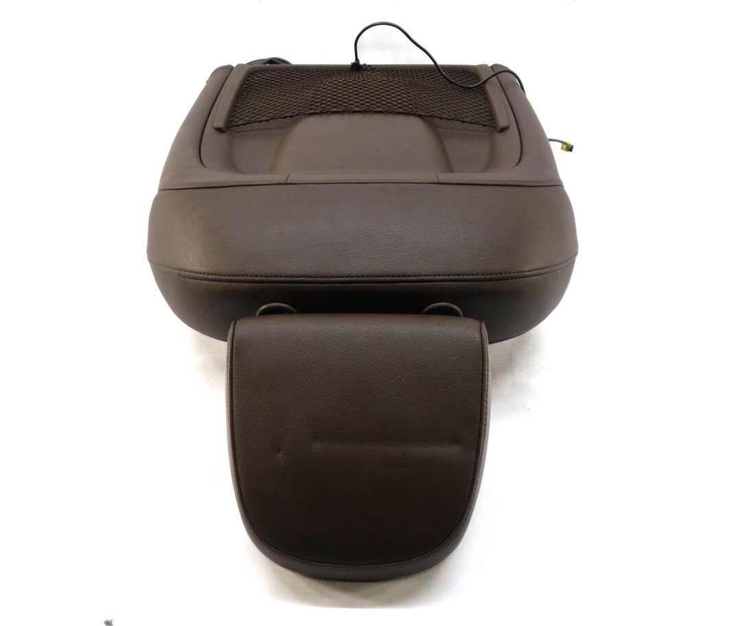 Thumbnail 7: 13-16 AUDI A4 (B8) FRONT RIGHT PASSENGER UPPER SEAT CUSHION (BROWN LEATHER)