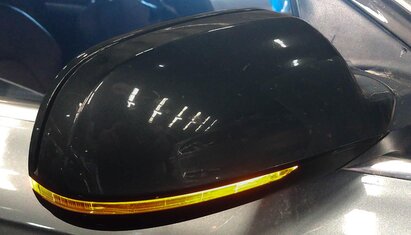 Thumbnail 2: 10-16 AUDI A4 (B8 8K) RIGHT - HEATED AUTODIM MEMORY DOOR MIRROR (MONSOON GRAY)