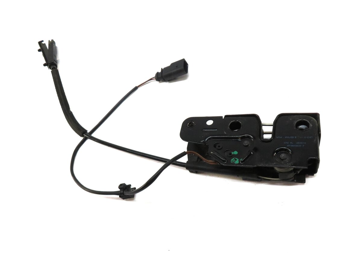 Thumbnail 3: 15 AUDI A4 (B8 8K) HOOD FRONT LOWER LOCK LATCH STRIKER