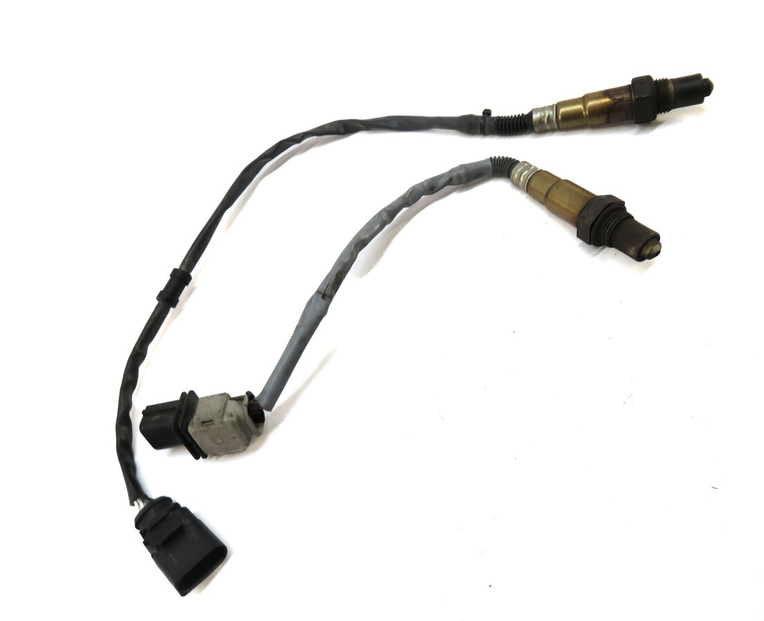 Thumbnail 3: 15 AUDI A4 (B8 8K) 2.0T 2.0L CAED ENGINE O2 OXYGEN SENSOR SET/2