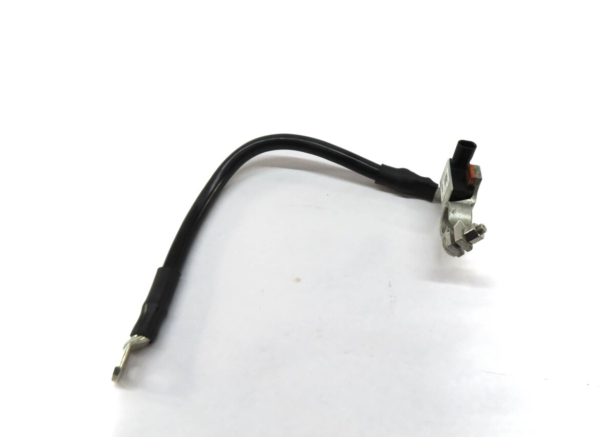 Thumbnail 3: 15 AUDI A4 (B8 8K) NEGATIVE BATTERY CABLE w/ IBS INTELLIGENT BATTERY MODULE