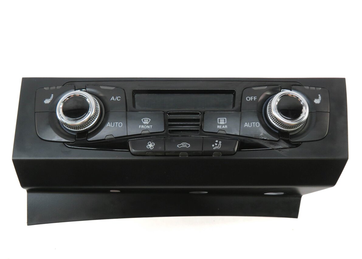 Thumbnail 4: 13-16 AUDI A4 A5 Q5 S4 S5 FRONT A/C HEATER CLIMATE CONTROL PANEL w/o HEATED SEAT