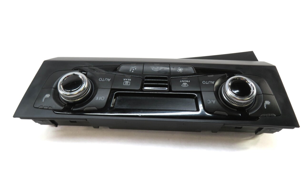 Thumbnail 5: 13-16 AUDI A4 A5 Q5 S4 S5 FRONT A/C HEATER CLIMATE CONTROL PANEL w/o HEATED SEAT