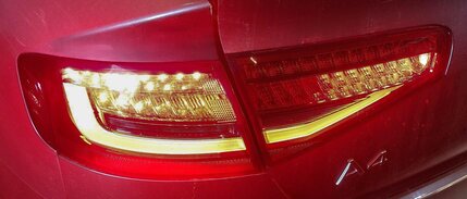 Thumbnail 2: 2013-2016 AUDI A4 S4 (B8 8K) LEFT DRIVER OUTER LED TAILLIGHT BRAKE LIGHT LAMP