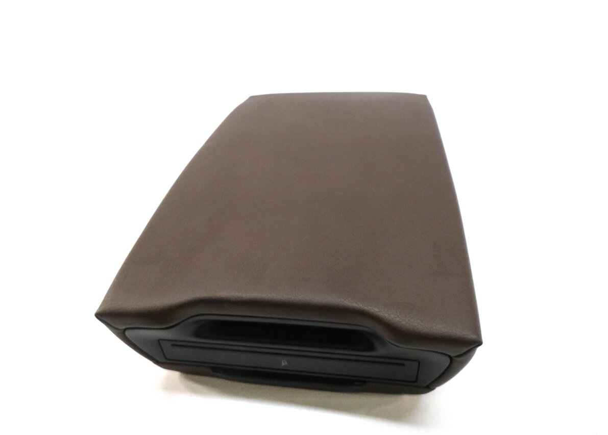 Thumbnail 6: 15 AUDI A4 (B8 8K) REAR SEAT CENTER CONSOLE ARM REST CUP HOLDER (BROWN LEATHER)