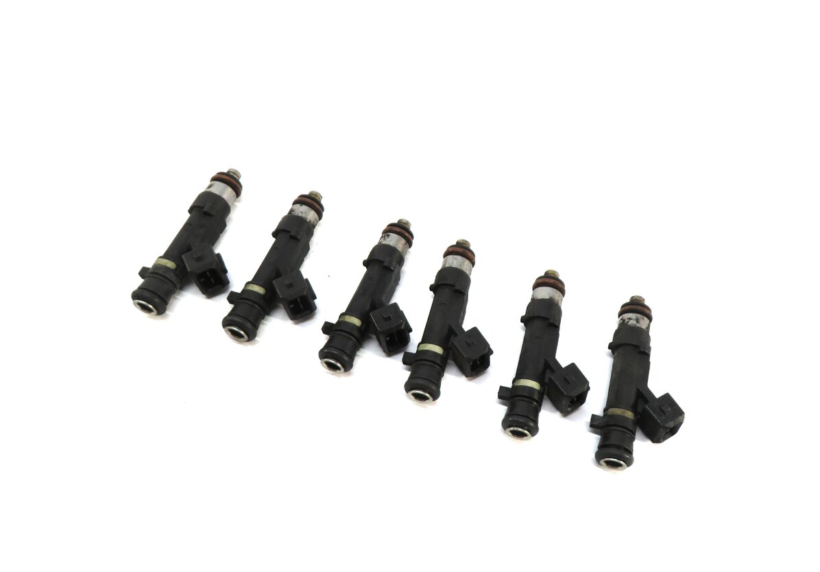 Thumbnail 1: PORSCHE 07-08 BOXSTER 06-08 CAYMAN (987) ENGINE FUEL INJECTOR SET OF 6