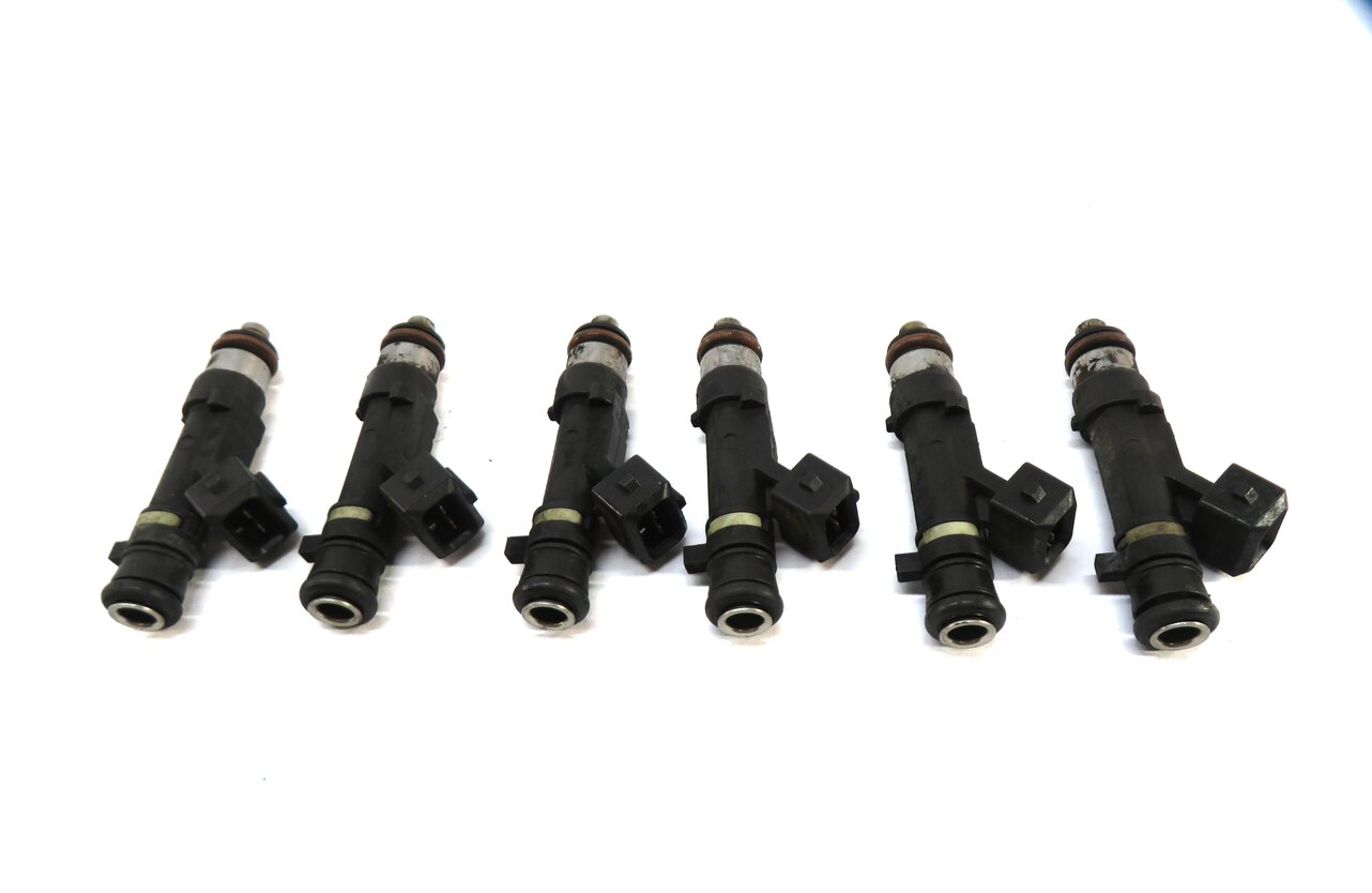 Thumbnail 2: PORSCHE 07-08 BOXSTER 06-08 CAYMAN (987) ENGINE FUEL INJECTOR SET OF 6