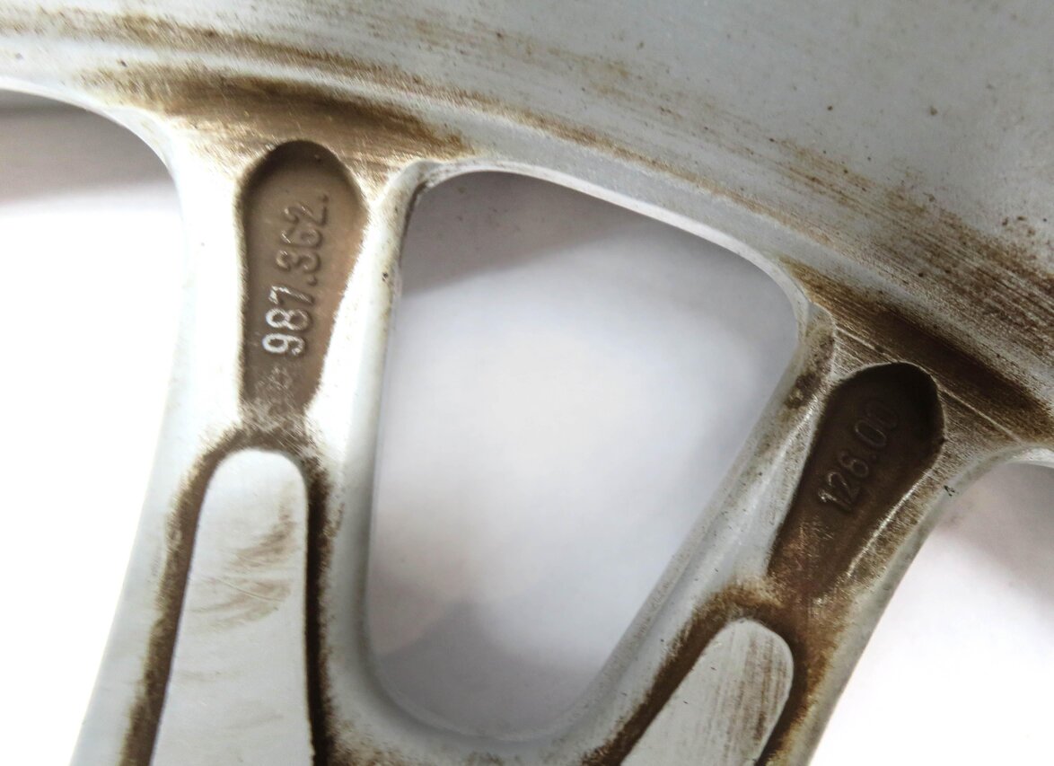 Thumbnail 5: 2005-2008 PORSCHE BOXSTER CAYMAN 987 REAR BOXSTER II WHEEL RIM (17x8) (OPT I393)