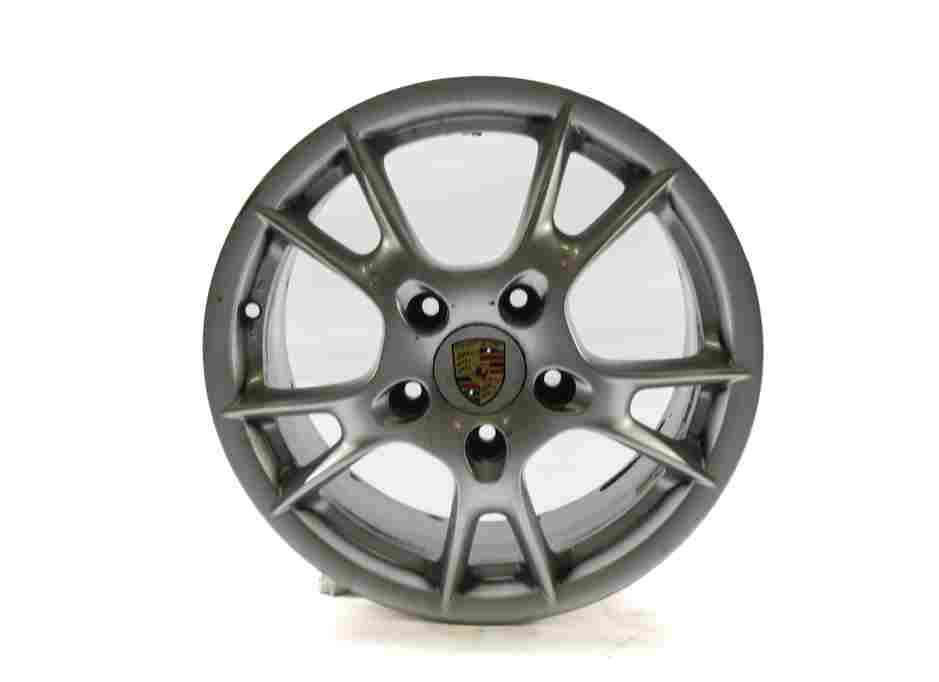 Thumbnail 2: 2005-2008 PORSCHE BOXSTER CAYMAN 987 FRONT BOXSTER II WHEEL RIM 17x6.5 (OPT 393)