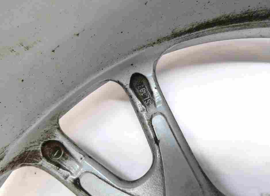 Thumbnail 5: 2005-2008 PORSCHE BOXSTER CAYMAN 987 FRONT BOXSTER II WHEEL RIM 17x6.5 (OPT 393)