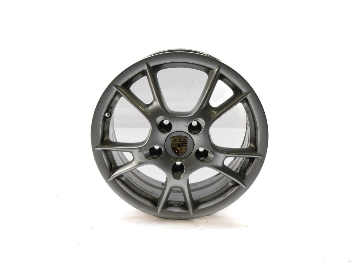 2005-2008 PORSCHE BOXSTER CAYMAN 987 FRONT BOXSTER II WHEEL RIM 17x6.5 (OPT 393)