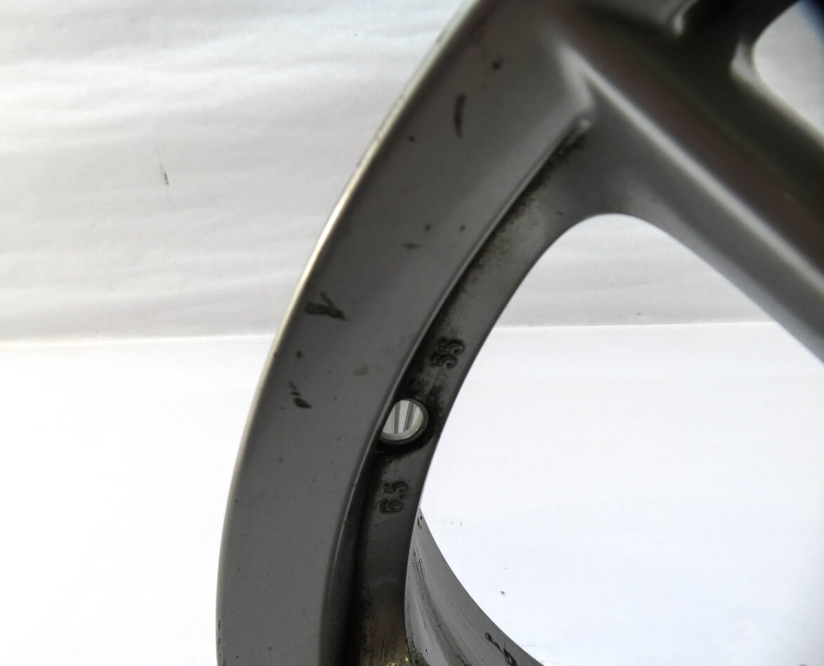 Thumbnail 4: 2005-2008 PORSCHE BOXSTER CAYMAN 987 FRONT BOXSTER II WHEEL RIM 17x6.5 (OPT 393)