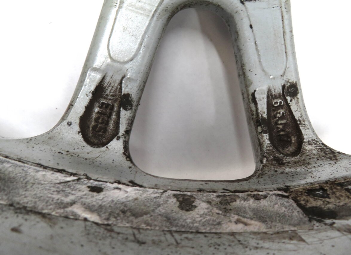 Thumbnail 9: 2005-2008 PORSCHE BOXSTER CAYMAN 987 FRONT BOXSTER II WHEEL RIM 17x6.5 (OPT 393)
