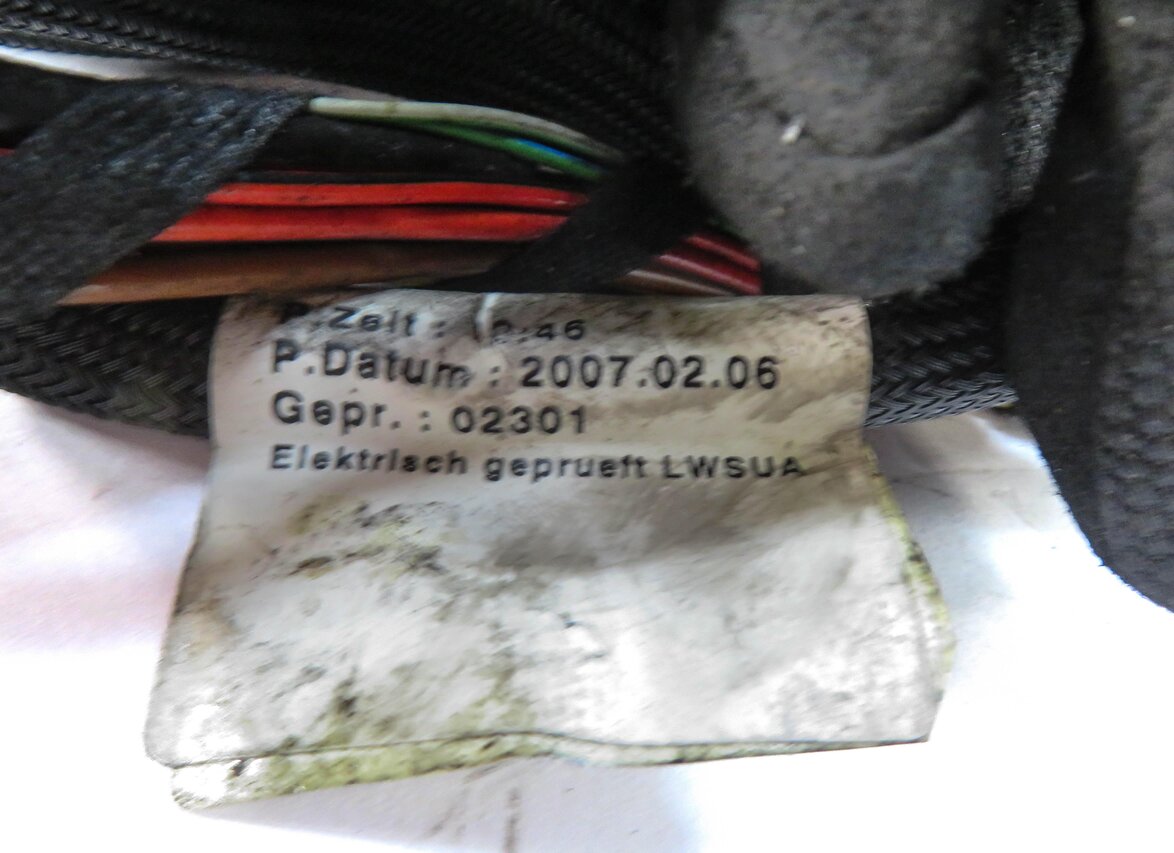 Thumbnail 5: 2007 PORSCHE BOXSTER (987) 2.7L ENGINE WIRING HARNESS LOOM (XENON M/T MANUAL)