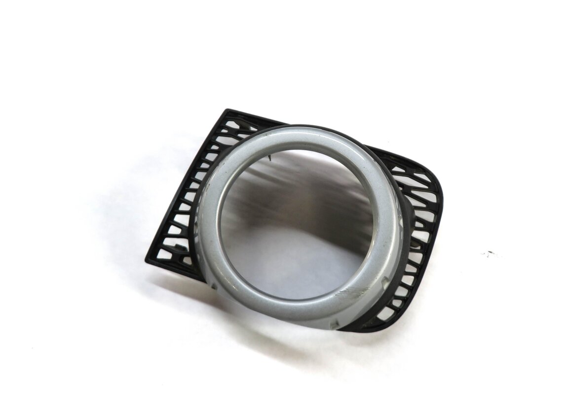 Thumbnail 1: 2011 RANGE ROVER (L322) FRONT RIGHT PASSENGER LOWER BUMPER FOG LIGHT TRIM SILVER