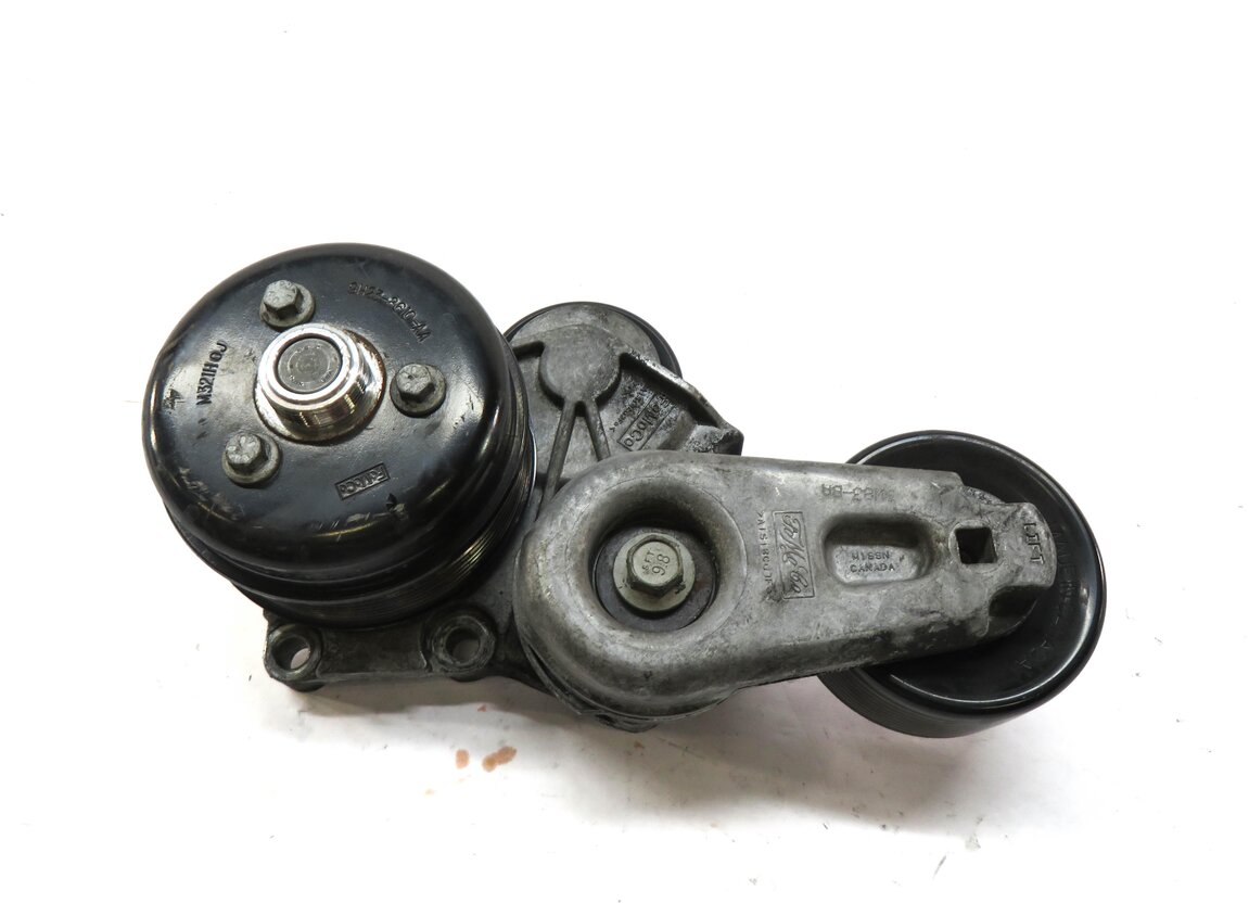 Thumbnail 3: 2011 RANGE ROVER (L322) 5.0L SUPERCHARGED AJ133 ENGINE BELT TENSIONER w/ PULLEY