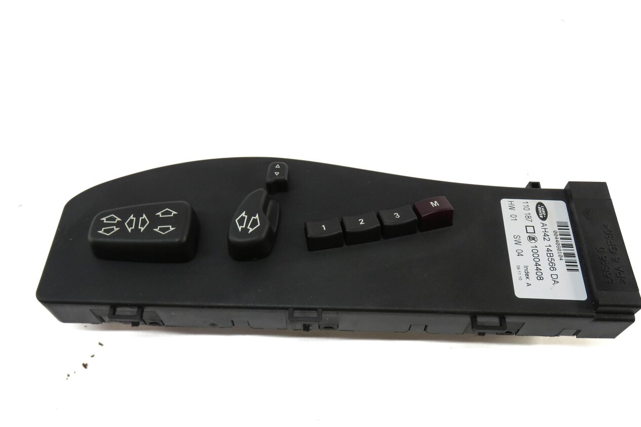 Thumbnail 5: 2011 RANGE ROVER (L322) FRONT LEFT DRIVER SEAT MEMORY ADJUST SWITCH SET (BLACK)