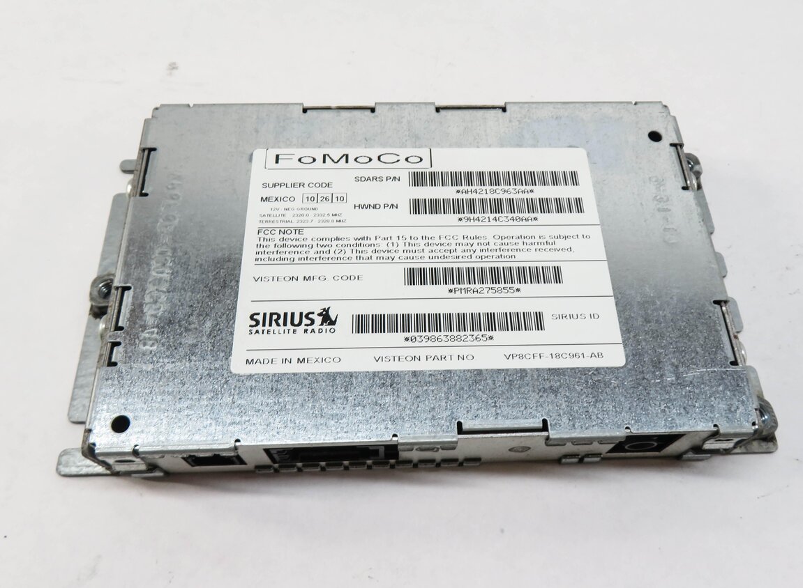Thumbnail 2: 2007-2012 LR3 - RANGE ROVER SPORT (L320) SIRIUS SATELLITE RADIO RECEIVER MODULE