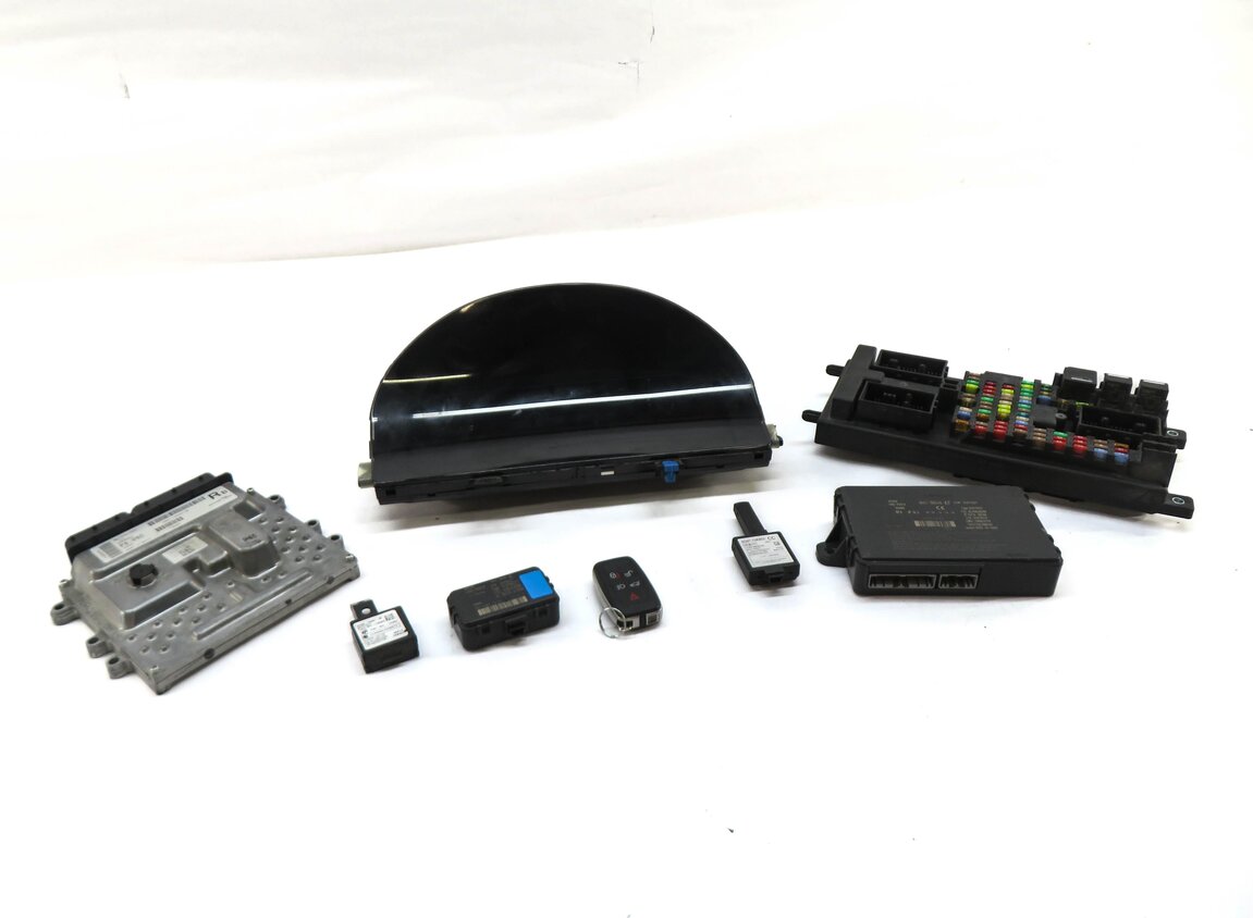 10-12 RANGE ROVER (L322) 5.0L SUPERCHARGED ENGINE IMMOBILIZER MODULE KEY SET