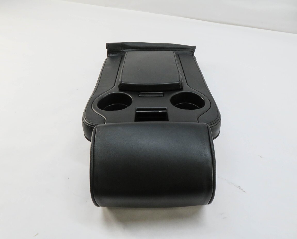 Thumbnail 4: 2011 RANGE ROVER L322 SECOND ROW REAR CENTER CONSOLE ARMREST (JET BLACK LEATHER)